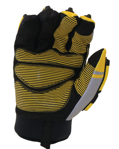 NITRO™ Cut Resistant Gloves w/ Digital Leather & Carbon-Tek™ Fiber Knuckles  - Damascus Gear